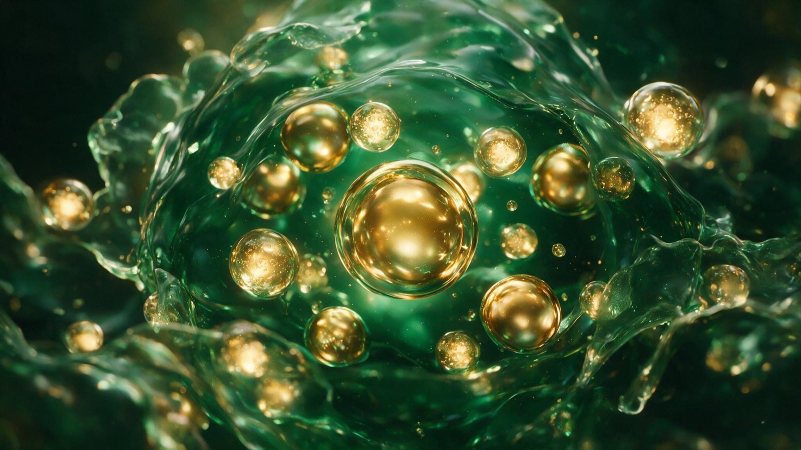 Representação de ativos nanoencapsulados em gel